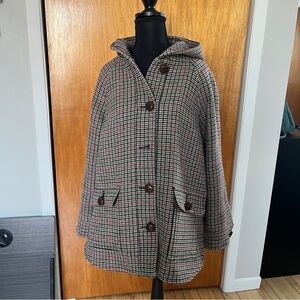 Sézane Checkered Wool Coat (Fall/Spring)